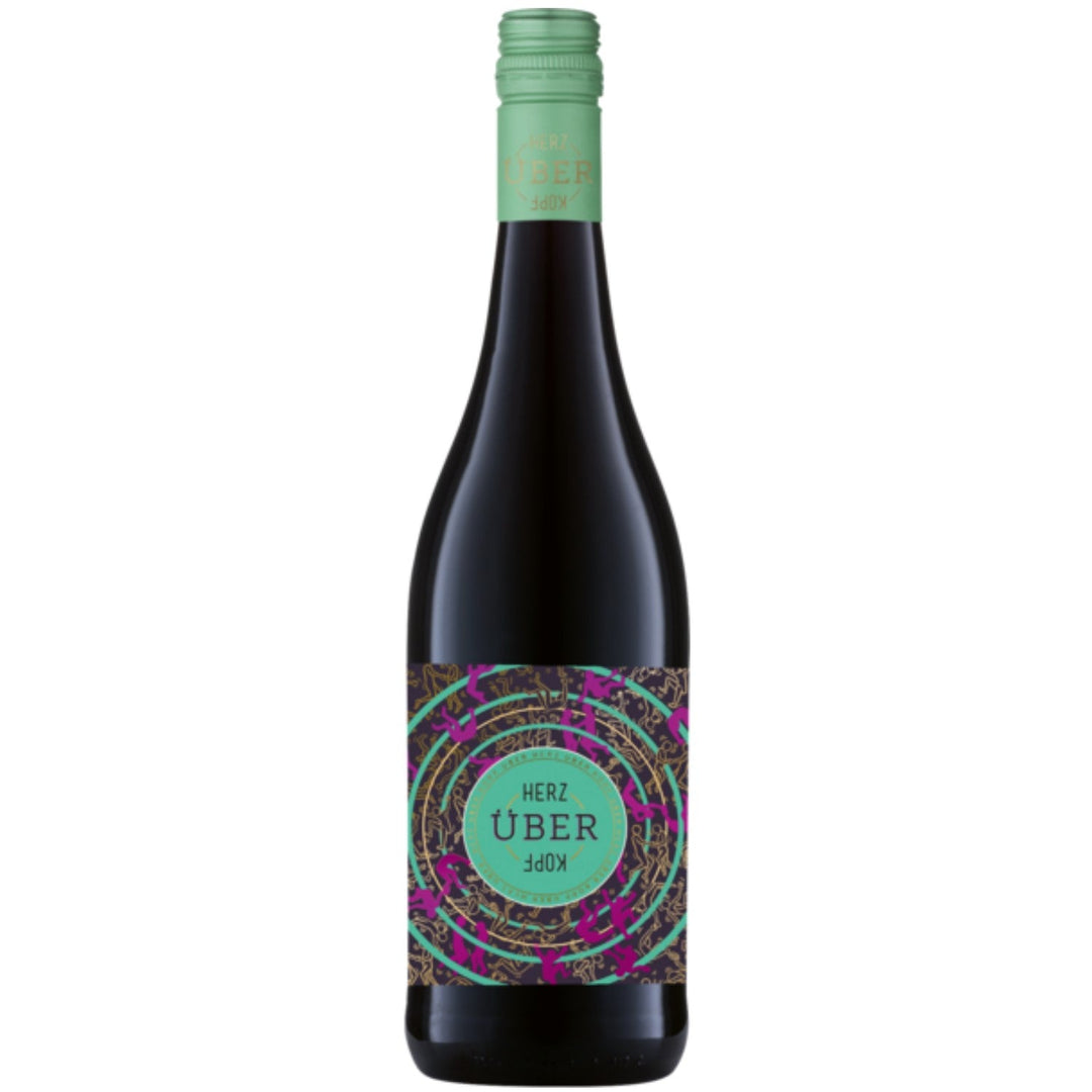 Josef Ambs Herz über Kopf Rotwein badischer Wein trocken Deutschland (12 x 0.75l) - Versanel -