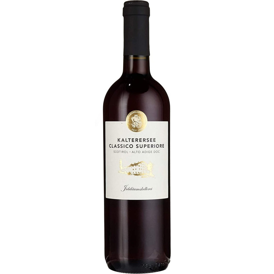 Jubiläumskellerei Kaltern Kalterersee Classico Vernatsch Südtirol Rotwein Trocken (1 x 0.75l) - Versanel -
