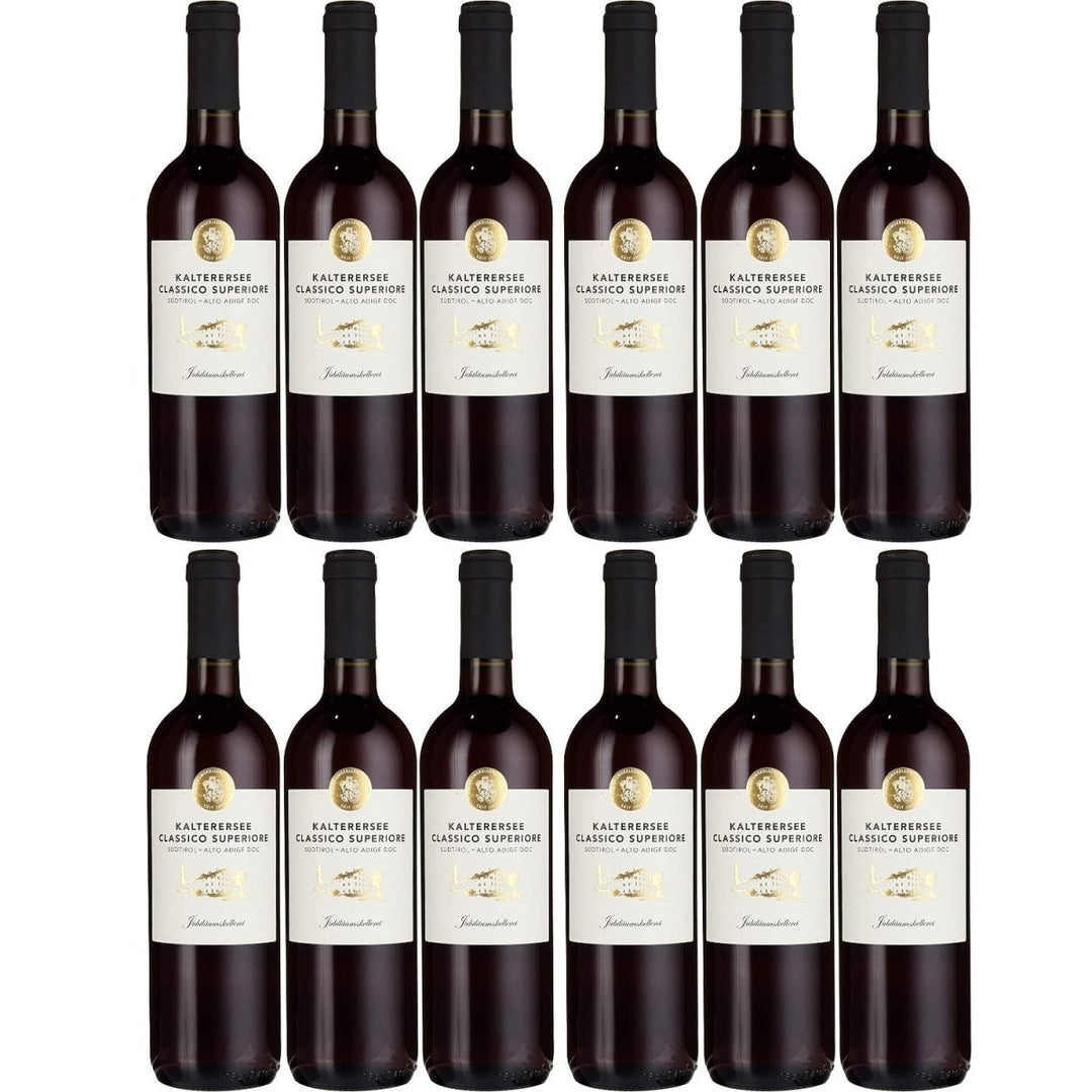 Jubiläumskellerei Kaltern Kalterersee Classico Vernatsch Südtirol Rotwein Trocken (12 x 0.75l) - Versanel -