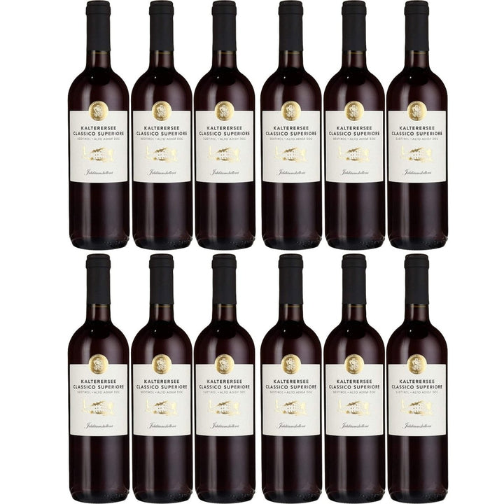Jubiläumskellerei Kaltern Kalterersee Classico Vernatsch Südtirol Rotwein Trocken (12 x 0.75l) - Versanel -
