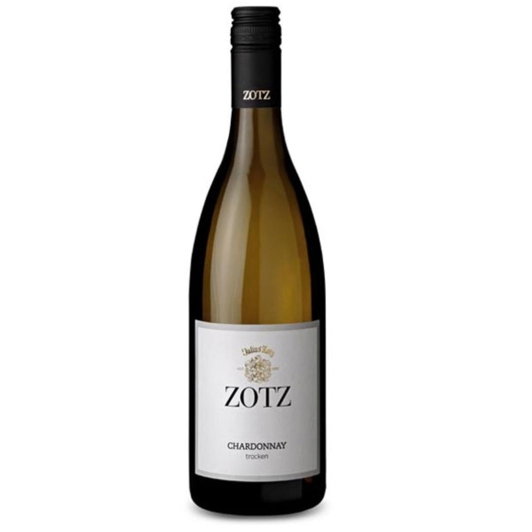 Julius Zotz Chardonnay Gutswein Weißwein Wein Baden vegan trocken Deutschland I FeinWert-Paket (3 Flaschen) - Versanel -