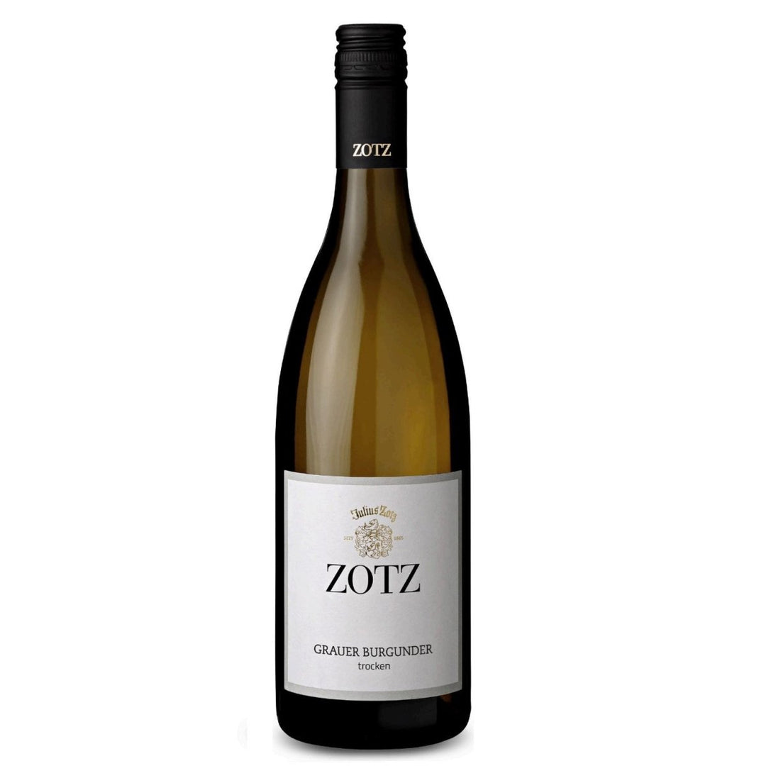 Julius Zotz Grauer Burgunder Gutswein Weißwein Wein Baden vegan trocken Deutschland I FeinWert-Paket (3 Flaschen) - Versanel -