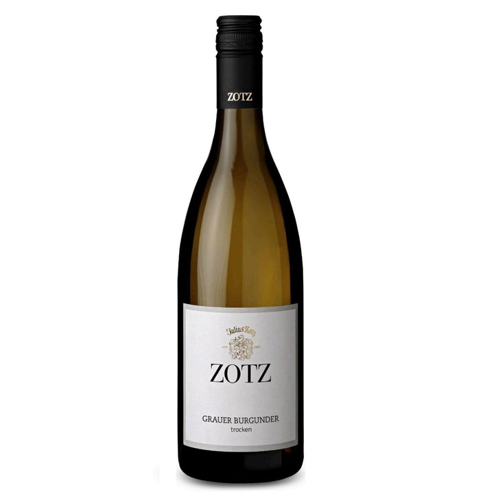 Julius Zotz Grauer Burgunder Gutswein Weißwein Wein Baden vegan trocken Deutschland I FeinWert-Paket (3 Flaschen) - Versanel -