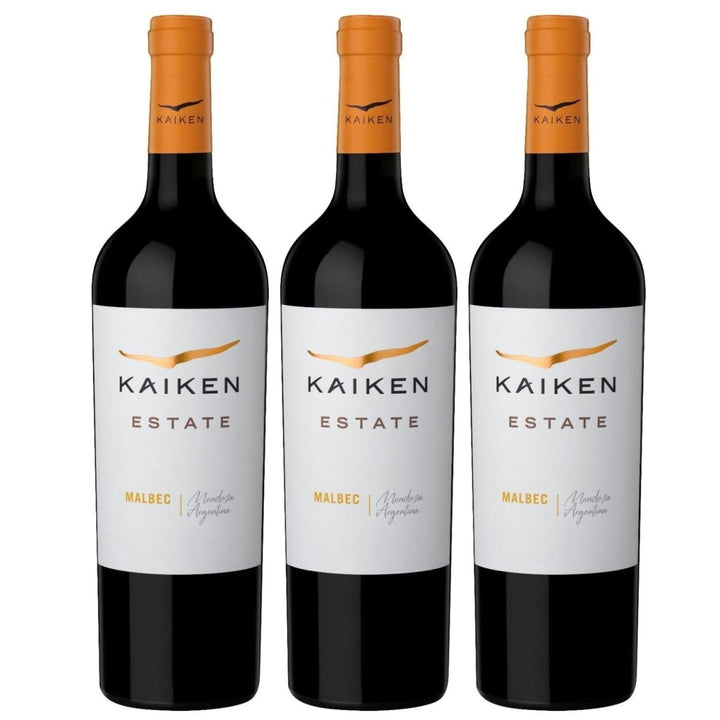 Kaiken Wines Estate Malbec Rotwein Wein trocken Argentinien (3 x 0,75 l) - Versanel -