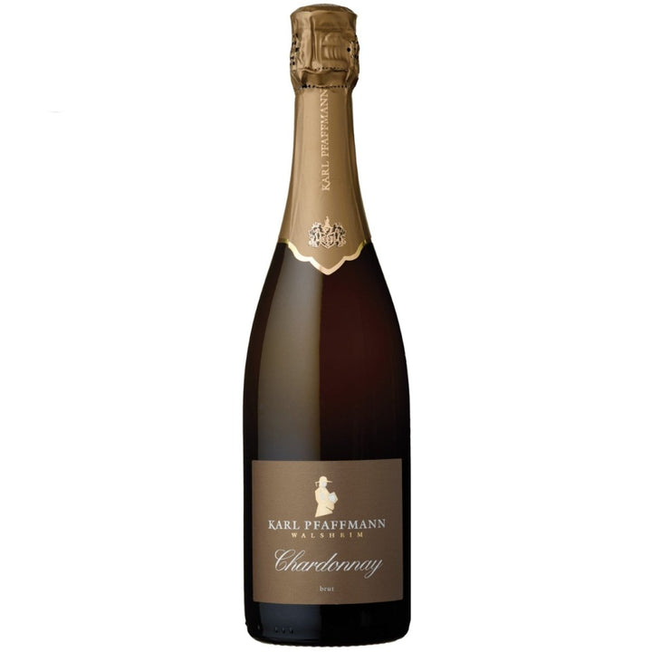 Karl Pfaffmann Chardonnay Deutscher Sekt b.A. Brut Schaumwein Pfalz (6 x 0,75l) - Versanel -