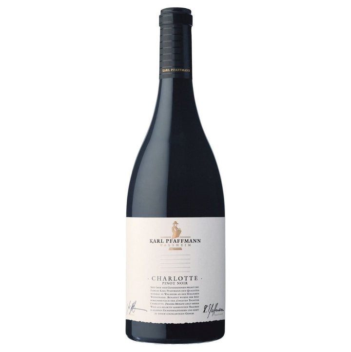 Karl Pfaffmann Charlotte Pinot Noir Grande Reserve Rotwein Wein Vegan Trocken Pfalz (3 x 0,75l) - Versanel -
