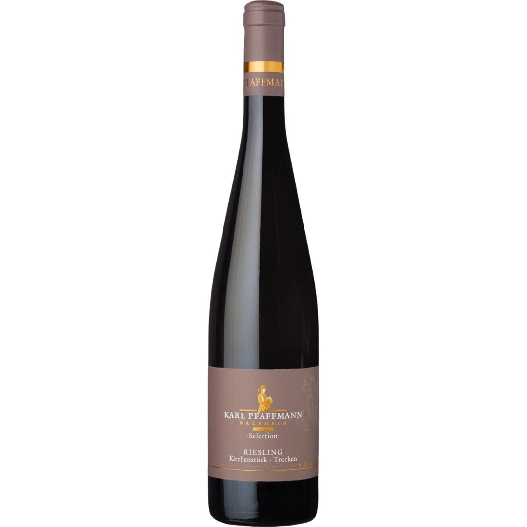 Karl Pfaffmann Selection Riesling Nussdorfer Kirchenstück Qba Weißwein Wein Vegan Trocken Pfalz (12 x 0,75) - Versanel -