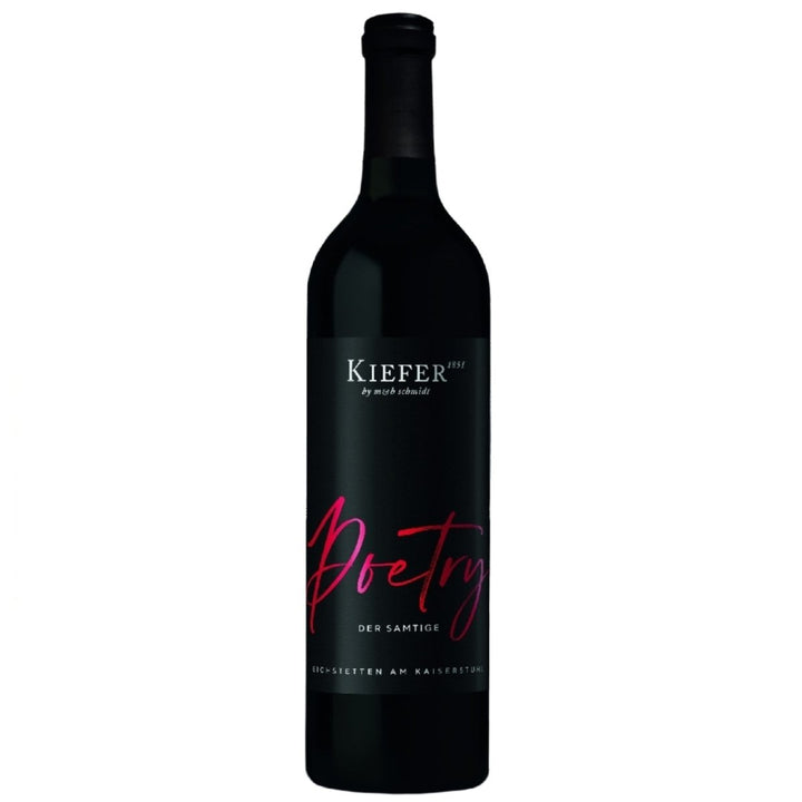 Kiefer Poetry Rotwein Wein Cuvée Halbtrocken Deutschland (12 x 0,75l) - Versanel -