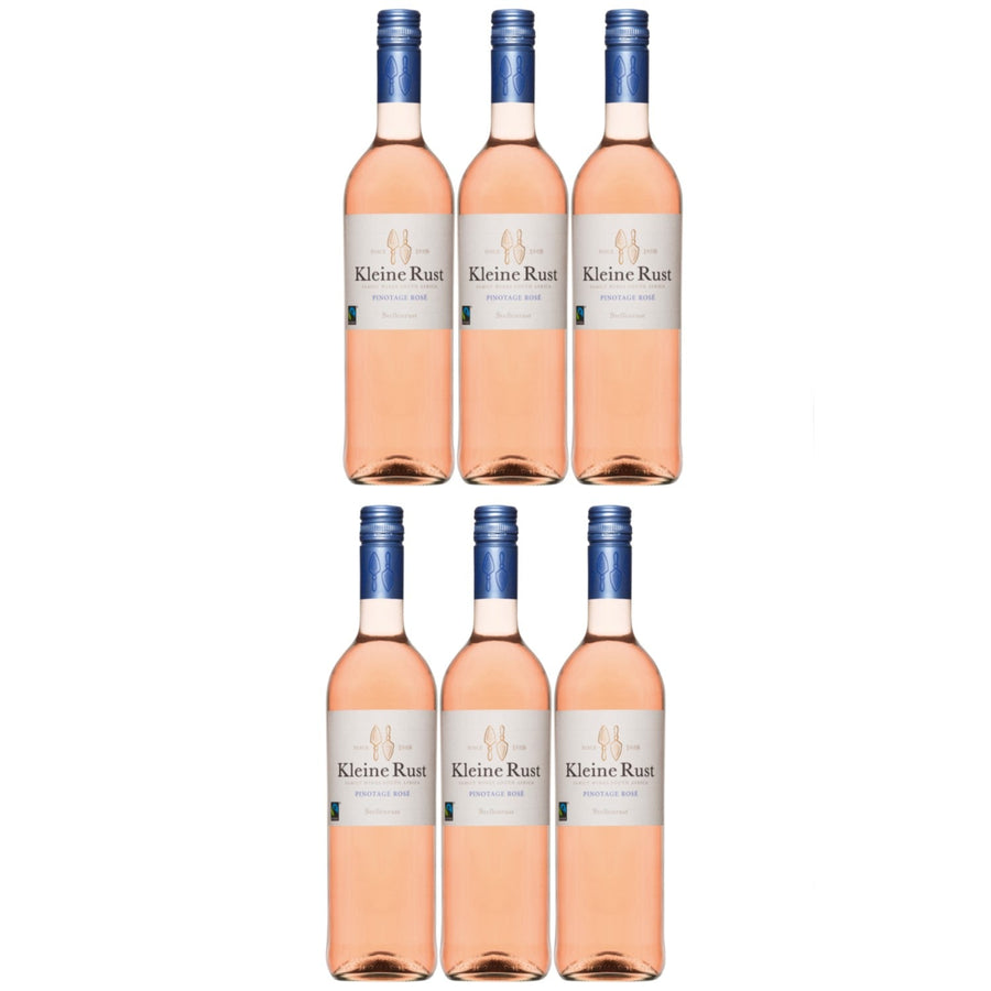 Kleine Rust Pinotage Rosé Stellenbosch Roséwein südafrikanischer Wein trocken Südafrika (6 x 0.75l) - Versanel -