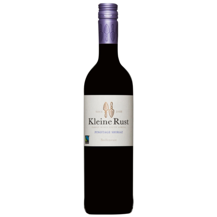 Kleine Rust Pinotage Shiraz Stellenbosch Rotwein südafrikanischer Wein trocken Südafrika (12 x 0.75l) - Versanel -