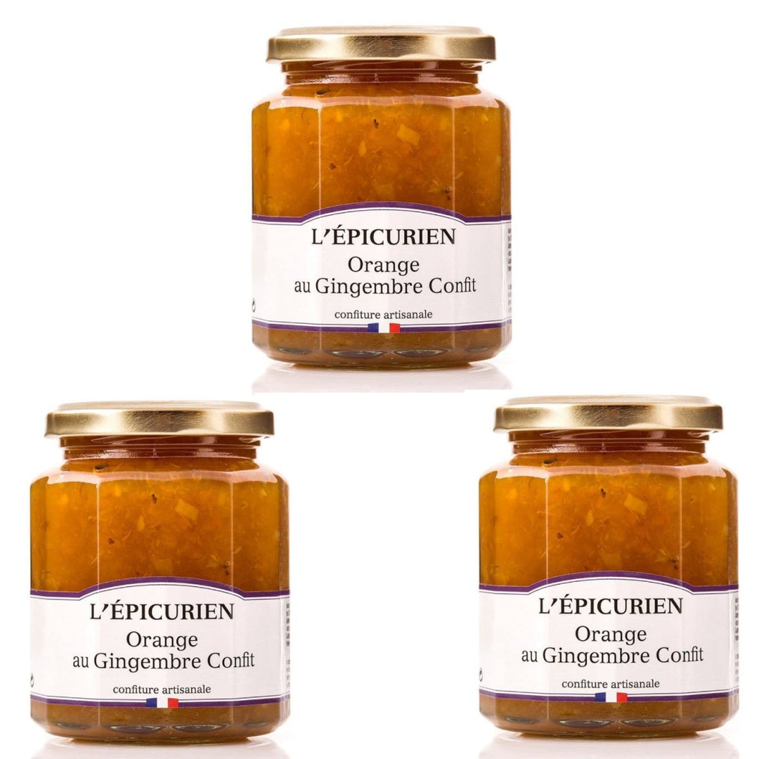 Konfitüre Orange mit Ingwer (3 x 320g) - Versanel -