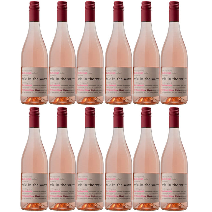 Konrad Wines Hole in the Water Blush Roséwein Wein trocken Neuseeland (12 x 0.75l) - Versanel -