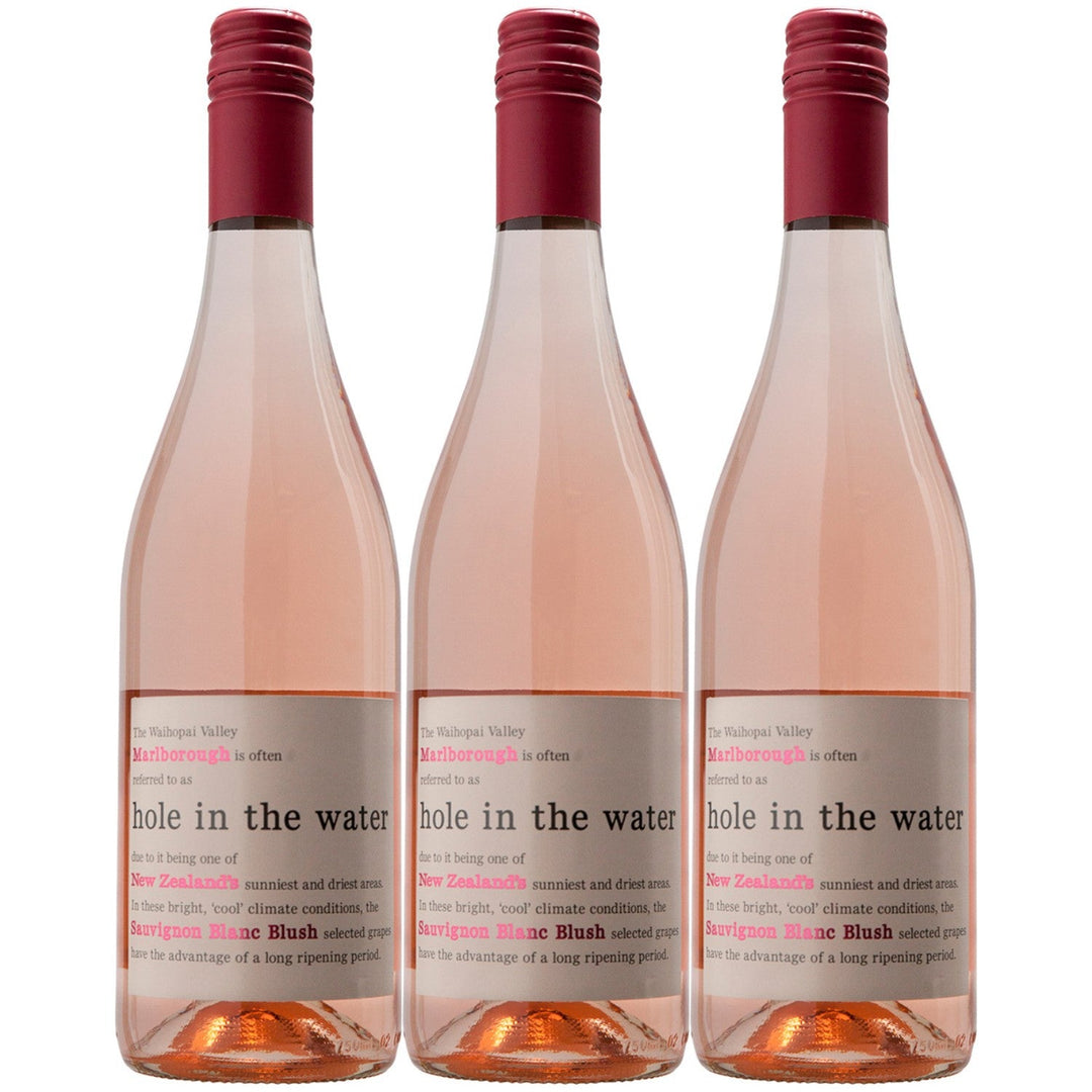 Konrad Wines Hole in the Water Blush Roséwein Wein trocken Neuseeland (3 x 0.75l) - Versanel -