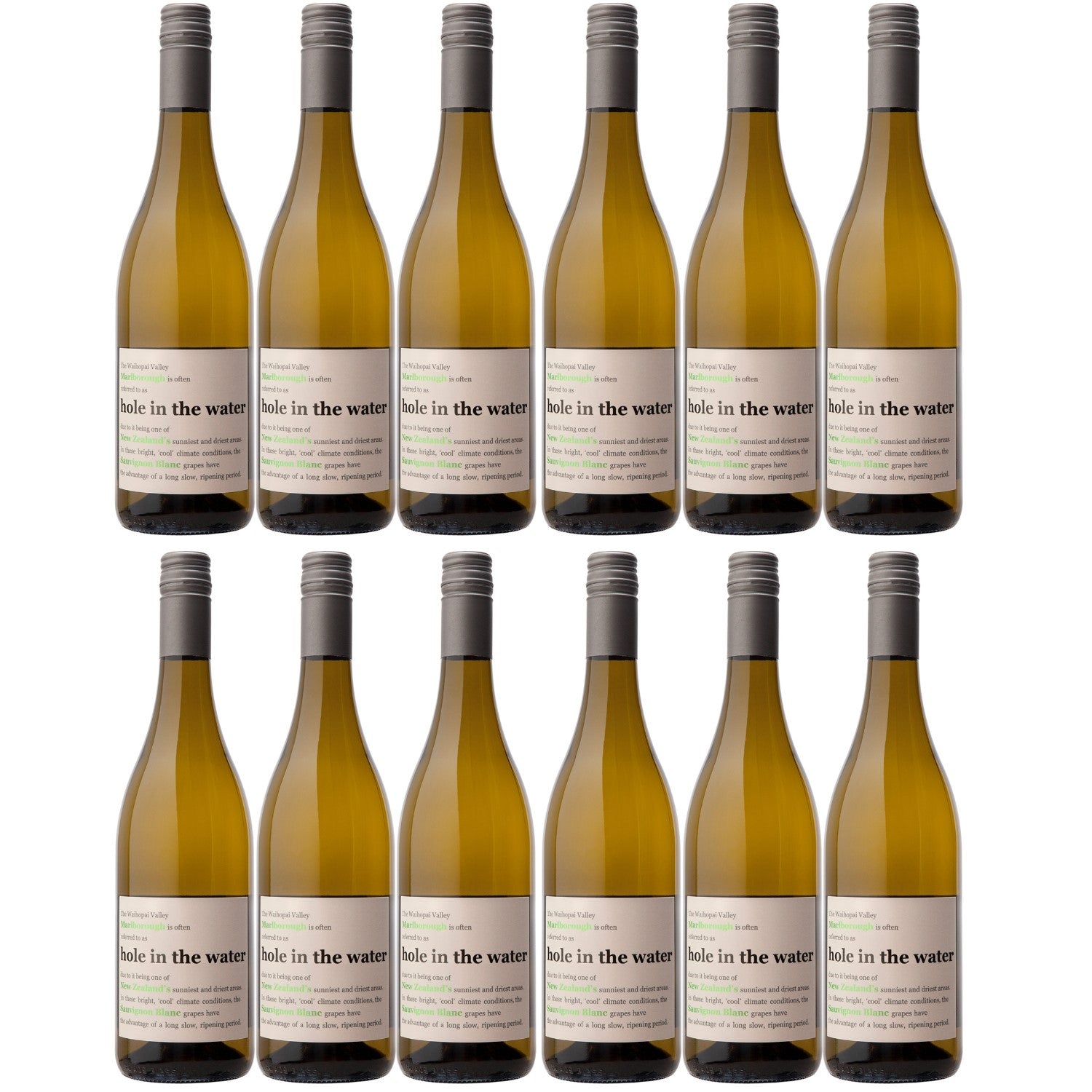 Konrad Wines Hole in the Water Sauvignon Blanc Weißwein Wein trocken Neuseeland (12 x 0.75l) - Versanel -