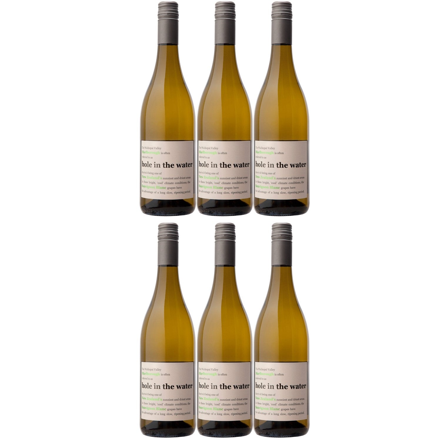 Konrad Wines Hole in the Water Sauvignon Blanc Weißwein Wein trocken Neuseeland (6 x 0.75l) - Versanel -