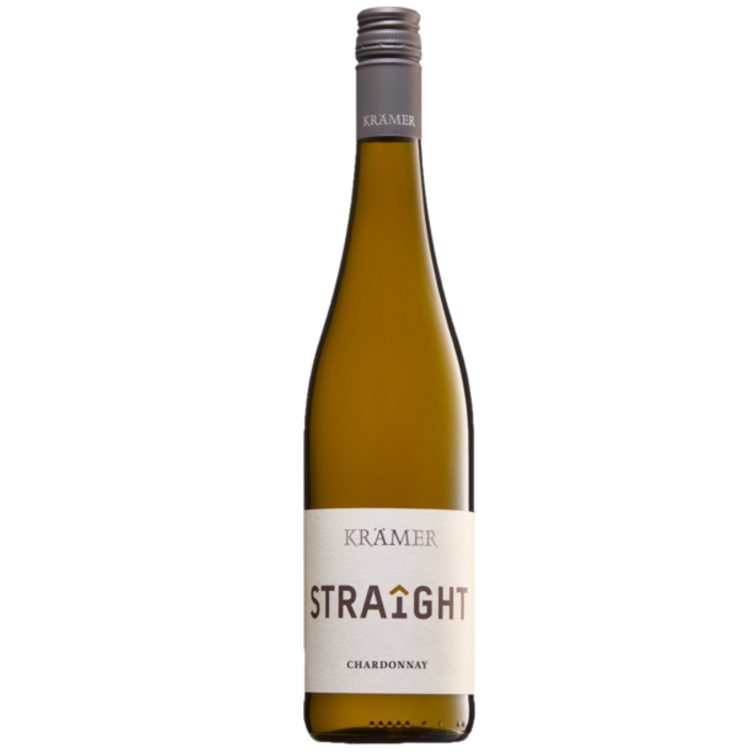 Krämer Straight Chardonnay Weißwein deutscher Wein trocken QbA (6 x 0.75l) - Versanel -
