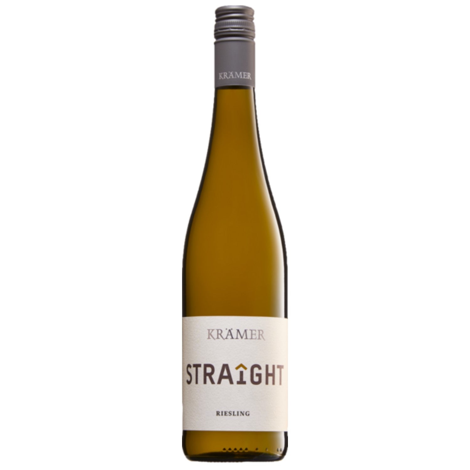 Krämer Straight Riesling Weißwein deutscher Wein trocken QbA Deutschland (12 x 0.75l) - Versanel -