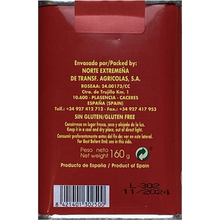 La Chinata Pimentón de la Vera Picante - geräuchertes Paprikapulver, picante scharf, 1er Pack (1 x 160 g) Extremadura Spanien - Versanel -