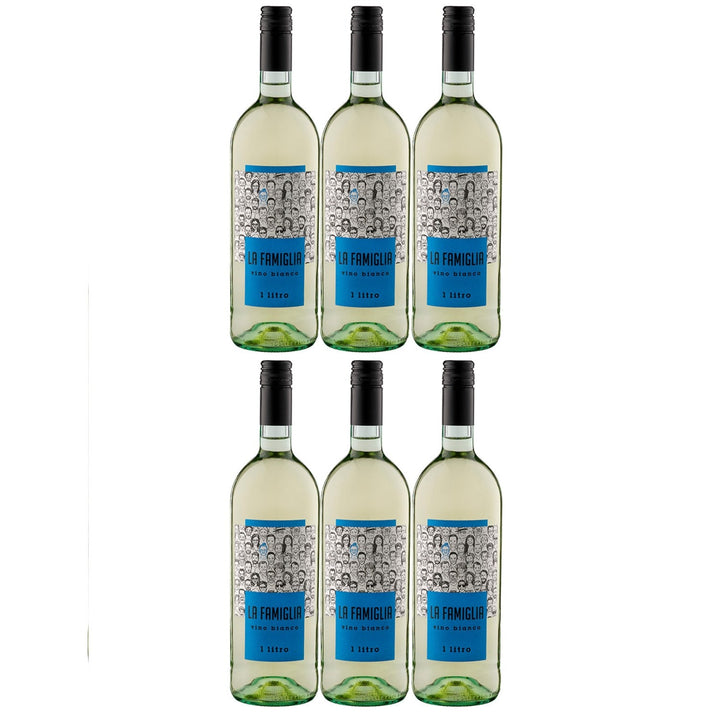 La Famiglia Vino Bianco Chardonnay Trocken Weißwein Wein Italien (6 x 0.75l) - Versanel -