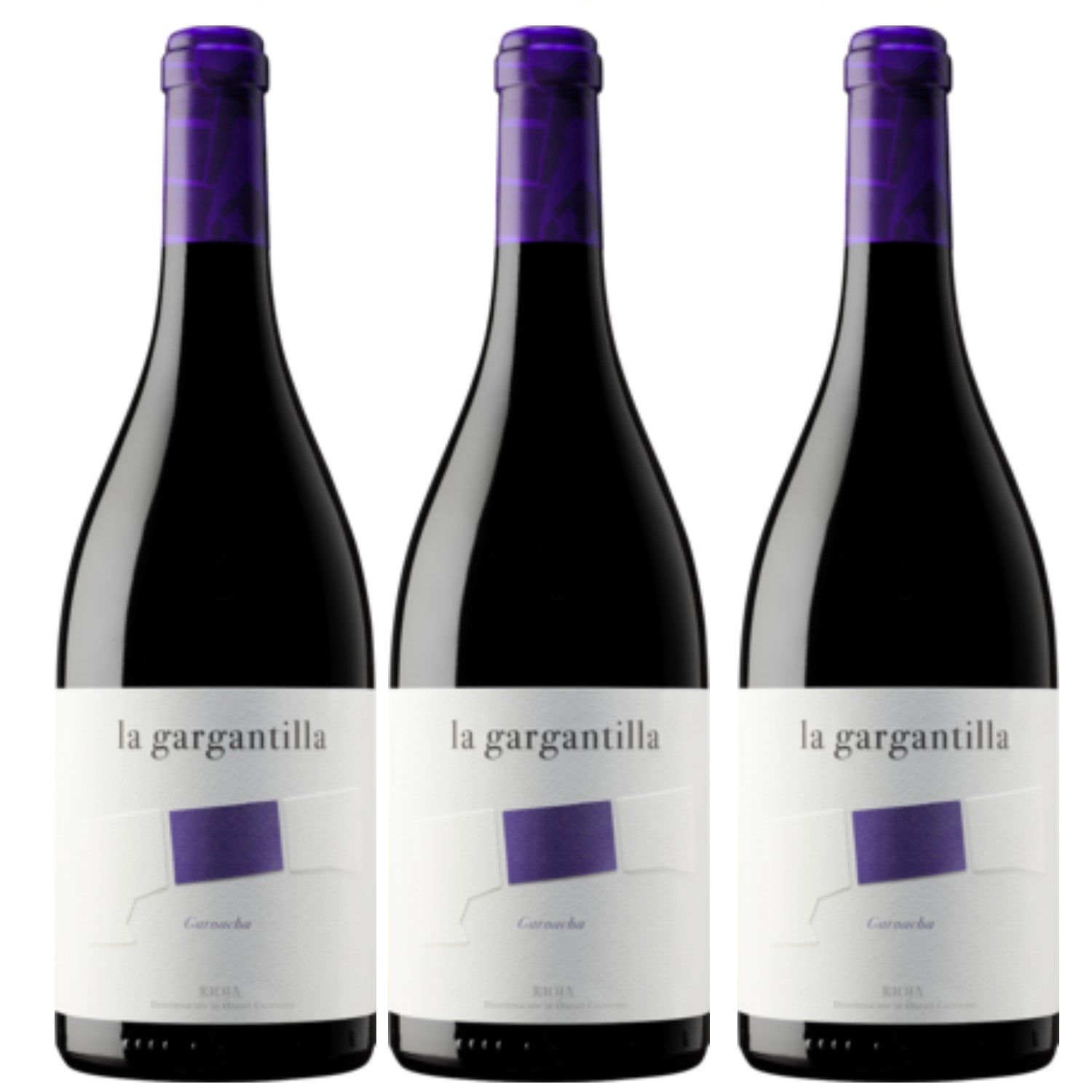 La Gargantilla Garnacha Single State Vineyard Rioja DOCa veganer Wein Spanien (3 x 0.75l) - Versanel -