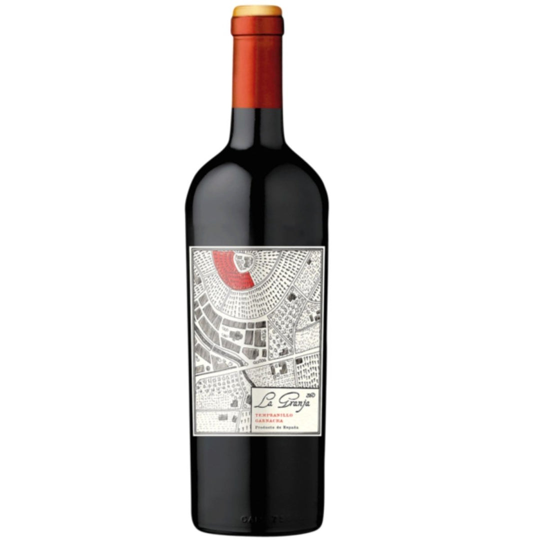 La Granja 360° Carinena Tempranillo Garnacha Rotwein spanischer Wein trocken DO Spanien (1 x 0.75l) - Versanel -