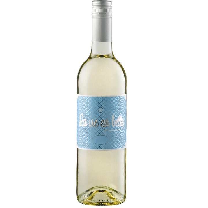 La vie est belle Blanc VdF Weißwein Wein Halbtrocken Frankreich I Visando Paket (6 x 0,75l) - Versanel -