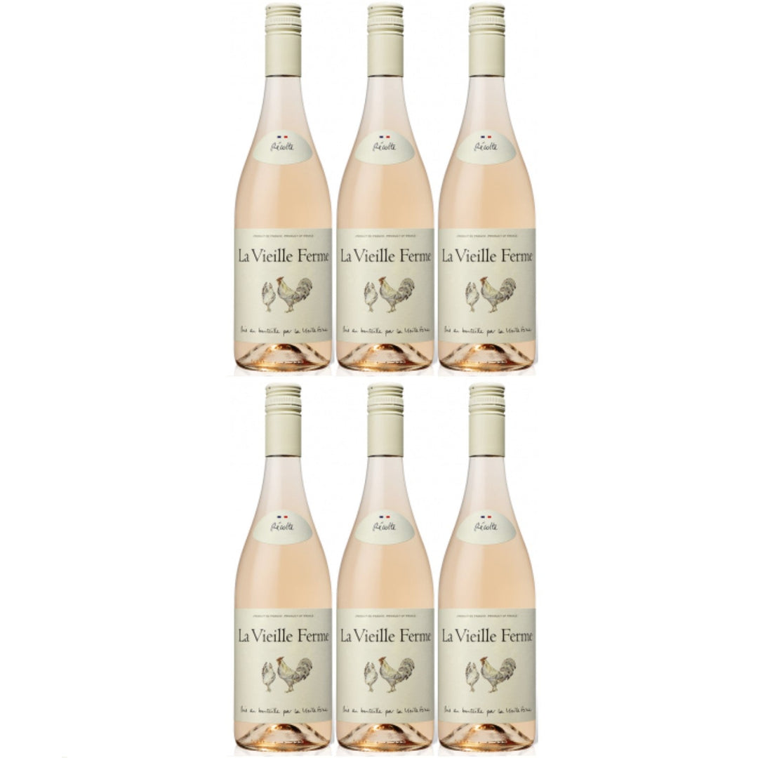 La Vieille Ferme Roséwein Wein trocken Frankreich (6 x 0.75l) - Versanel -