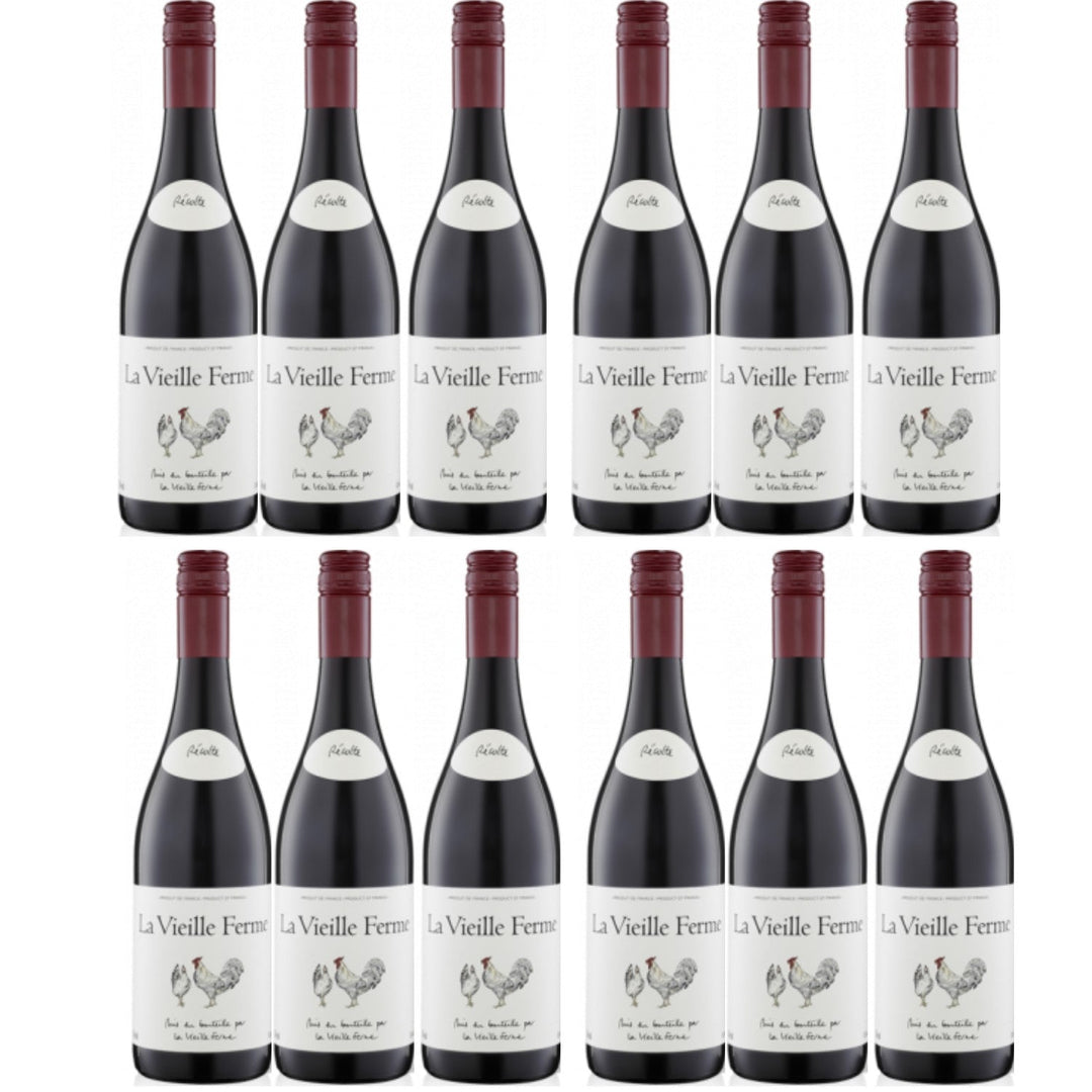 La Vieille Ferme Rotwein Wein trocken Frankreich (12 x 0.75l) - Versanel -