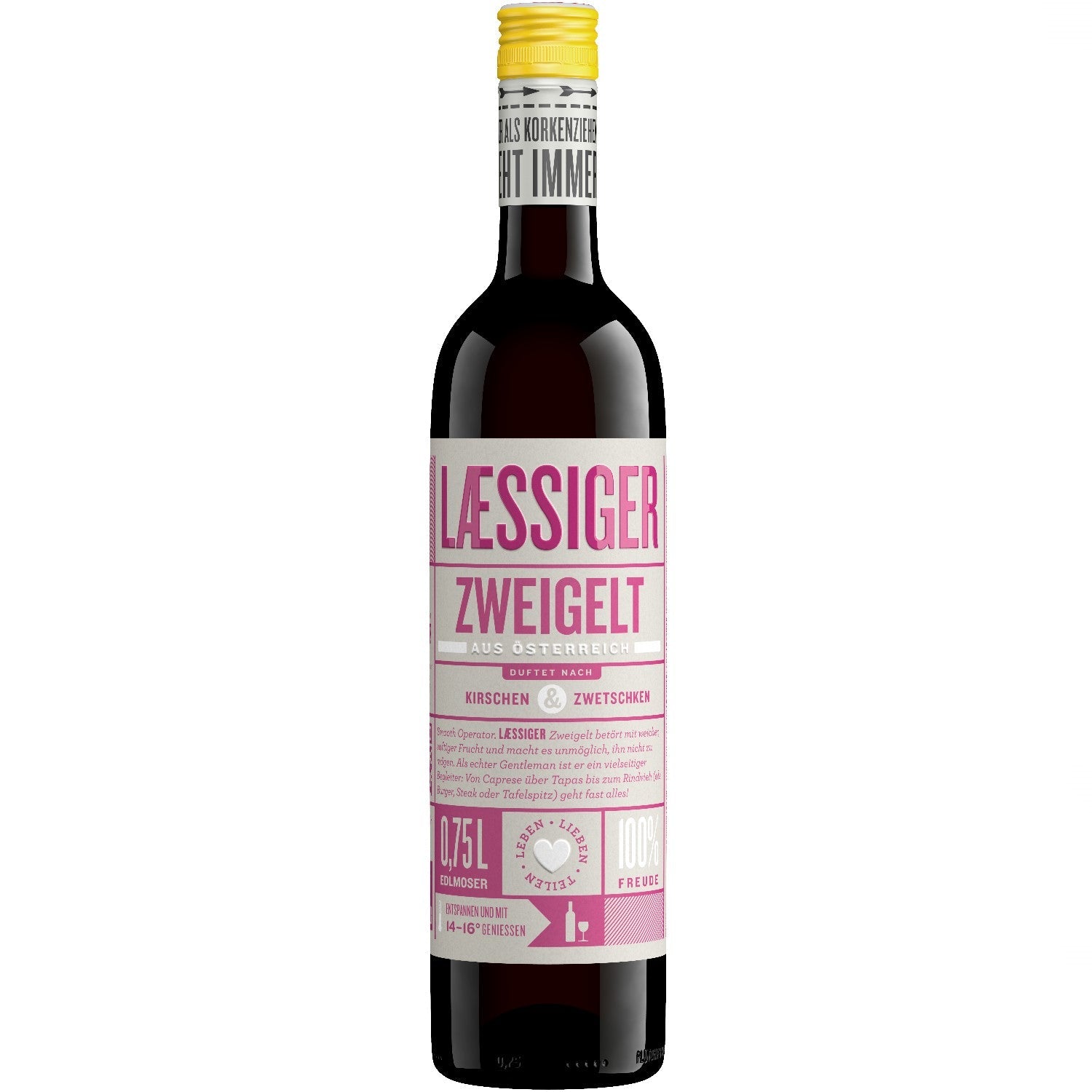 Laessiger Zweigelt Rotwein Wein trocken Österreich (6 x 0.75l) - Versanel -
