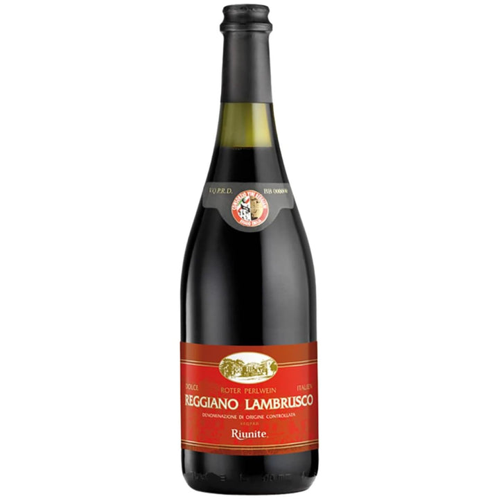 Lambrusco Reggiano DOC dolce Rotwein Wein süß Italien (3 x 0,75l) - Versanel -