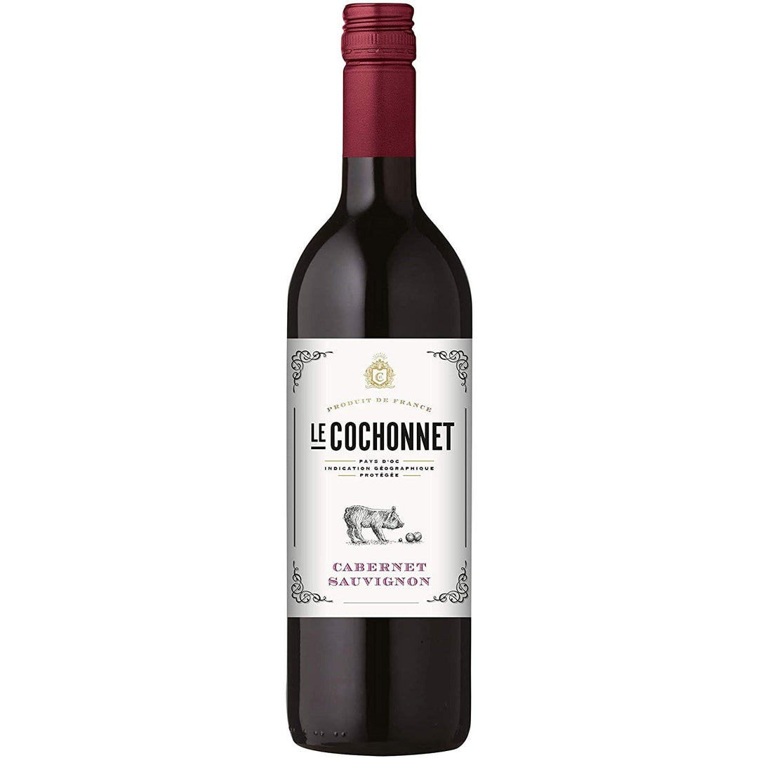 Le Cochonnet Cabernet Sauvignon Pays d' Oc Rotwein Wein trocken IGP Frankreich (6 x 0.75l) - Versanel -