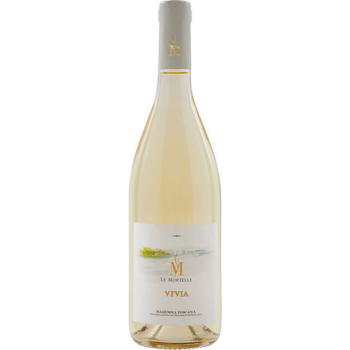 Le Mortelle Vivia Maremma Toscana DOC Weißwein Wein Trocken Italien (3 x 0,75l) - Versanel -