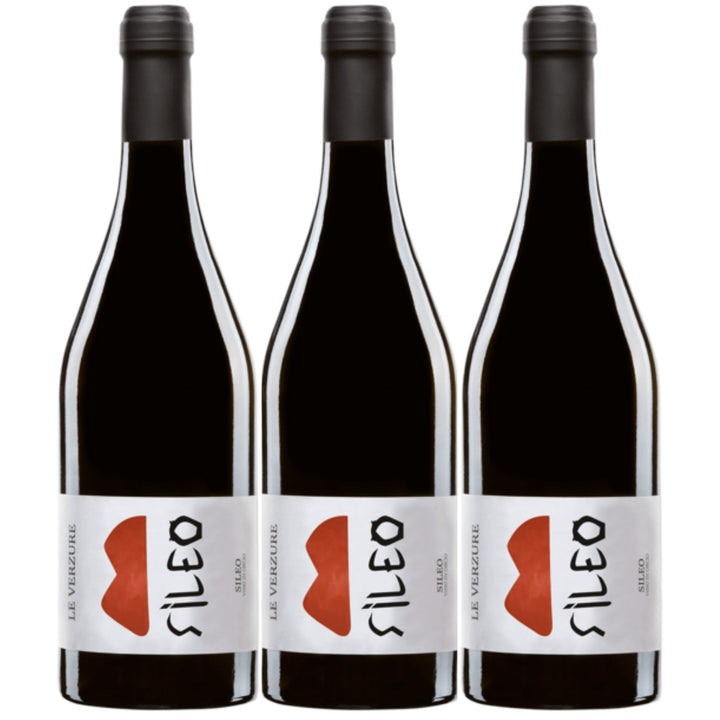 Le Verzure Sileo Toscana Rotwein Rotwein Wein trocken IGT Italien (3 x 0.75l) - Versanel -