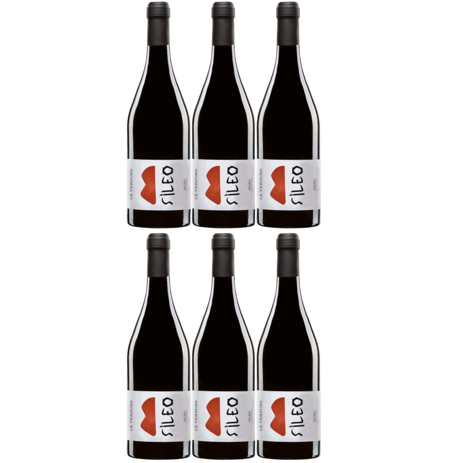 Le Verzure Sileo Toscana Rotwein Rotwein Wein trocken IGT Italien (6 x 0.75l) - Versanel -
