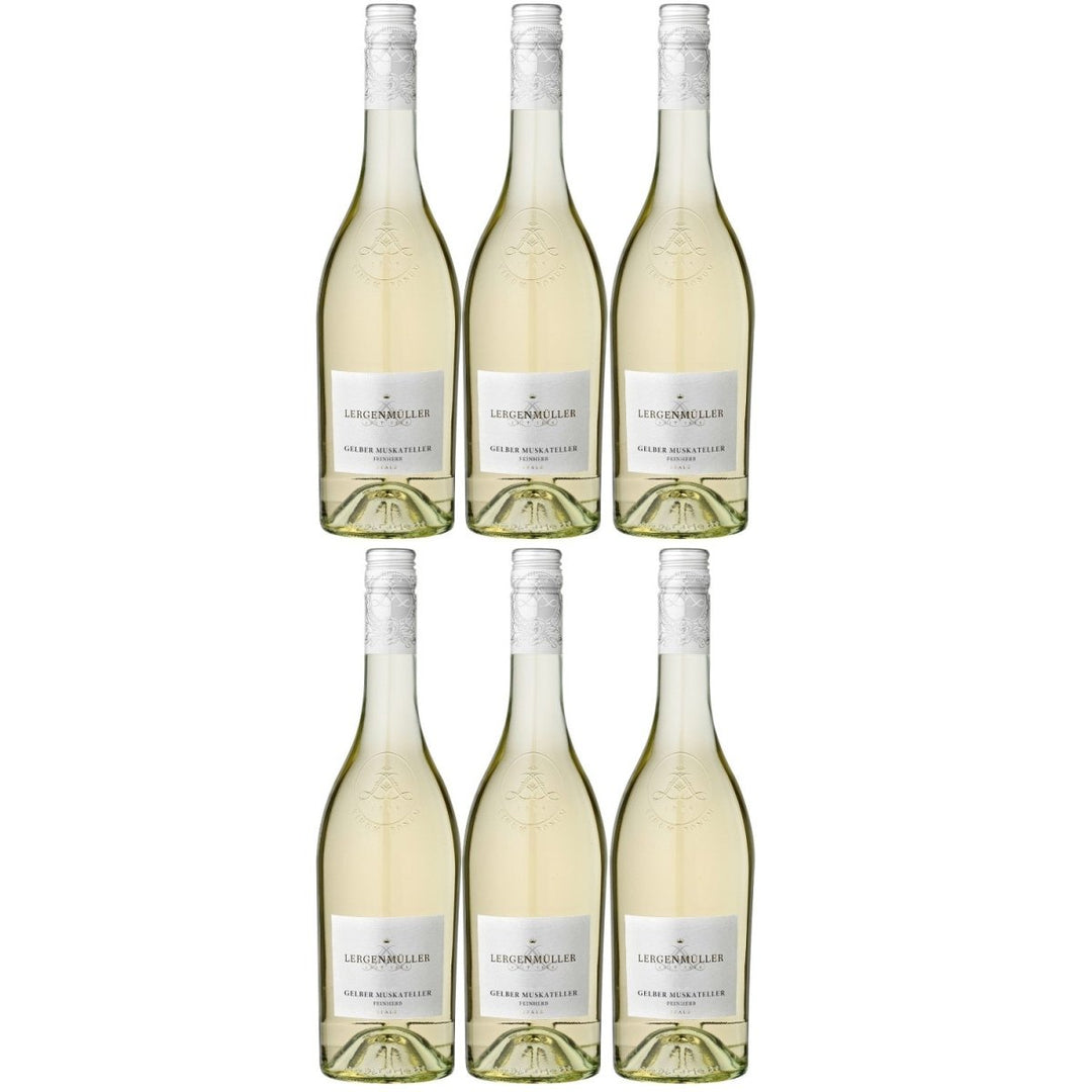 Lergenmüller Gelber Muskateller QbA Weißwein Wein feinherb Pfalz (6 x 0,75l) - Versanel -
