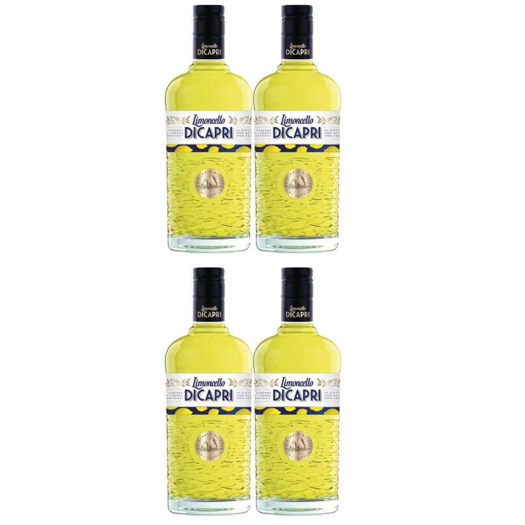 Limoncello di Capri Zitronen Likör aus Italien (4 x 0.5l) - Versanel -