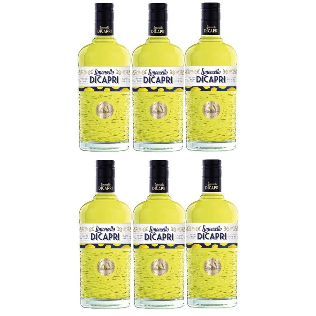 Limoncello di Capri Zitronen Likör aus Italien (6 x 0.7l) - Versanel -