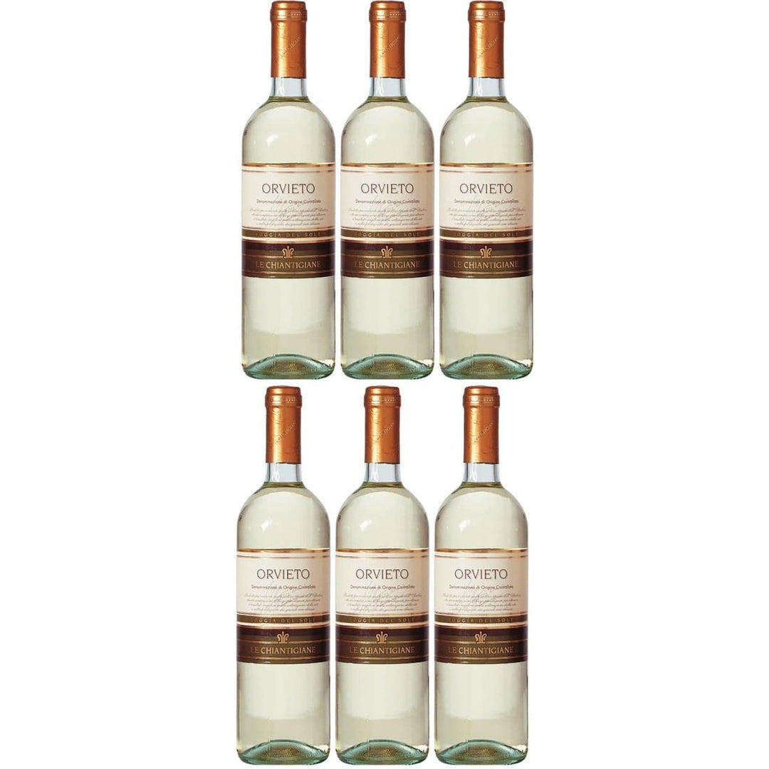 Loggia del Sole Orvieto DOCG Le Chiantigiane Weißwein Wein trocken Italien (6 x 0,75l) - Versanel -