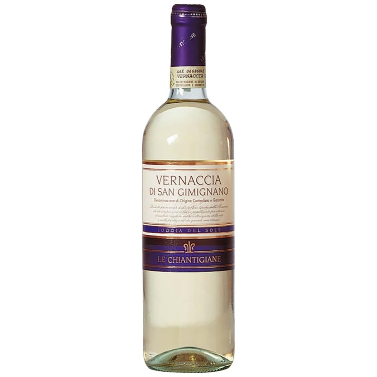 Loggia del Sole Vernaccia di San Gimignano DOCG Weißwein Wein trocken Italien (12 x 0,75l) - Versanel -