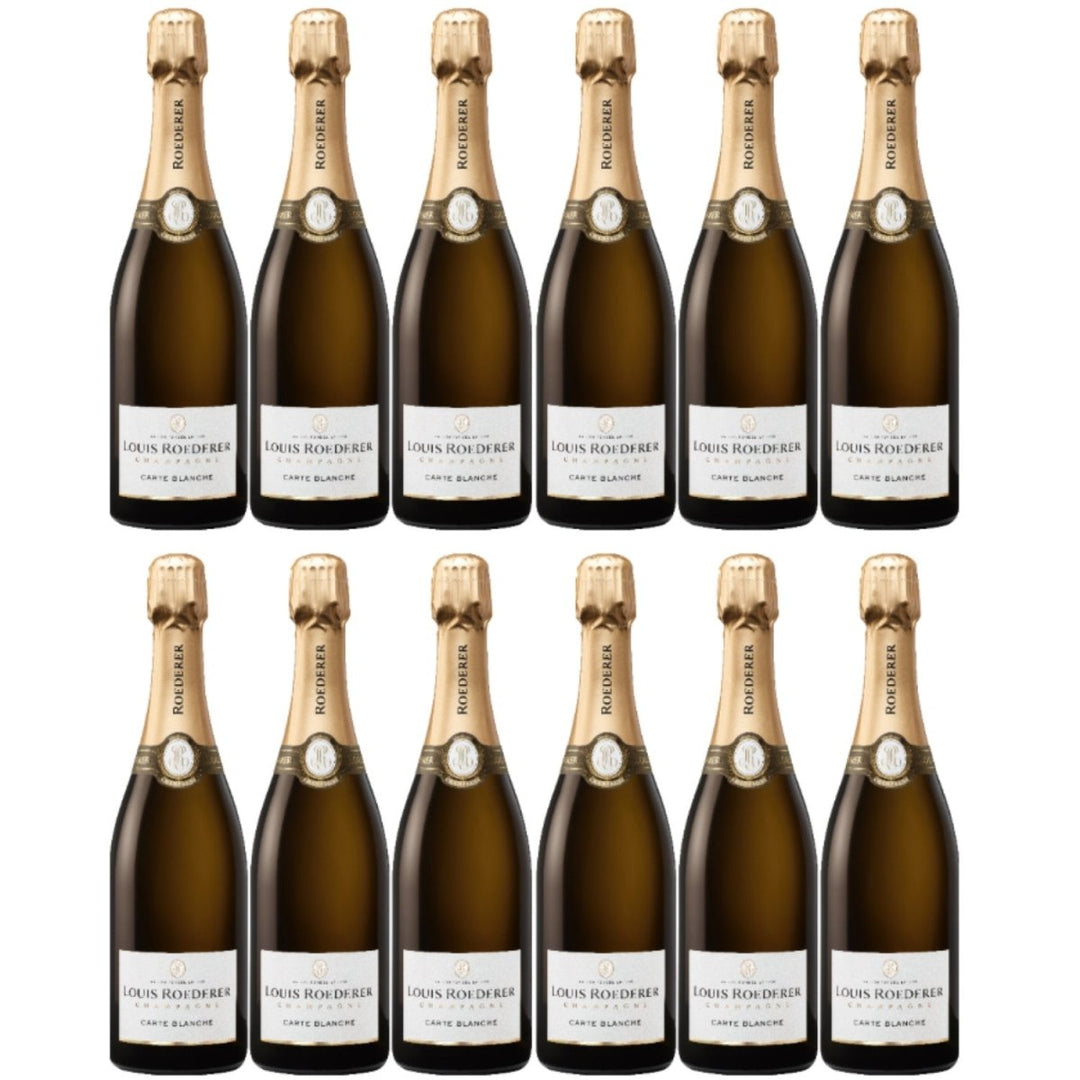 Louis Roederer Carte Blanche Demi Sec Champagner Frankreich Inkl. FeinWert E-Book (12 x 0,75l) - Versanel -