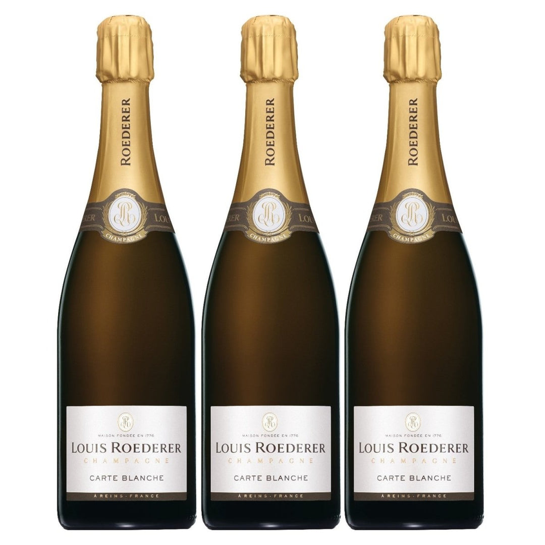 Louis Roederer Carte Blanche Demi Sec in GP Graphic Champagner Frankreich Inkl. FeinWert E-Book (3 x 0,75l) - Versanel -