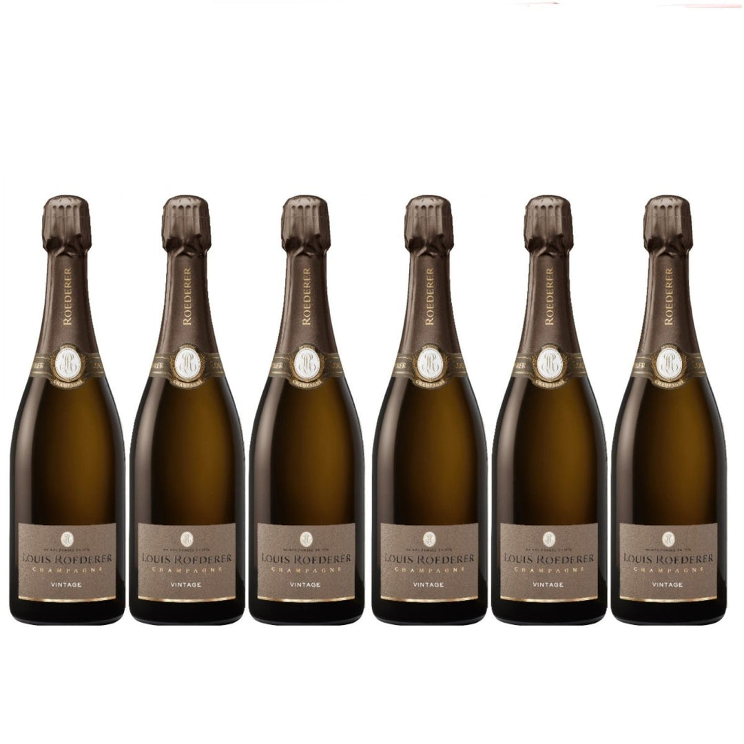Louis Roederer Champagne Vintage Brut in GP Graphic Champagner Frankreich Inkl. FeinWert E-Book (6 x 0,75l) - Versanel -