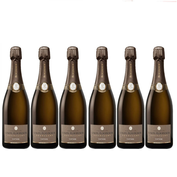 Louis Roederer Champagne Vintage Brut in GP Graphic Champagner Frankreich Inkl. FeinWert E-Book (6 x 0,75l) - Versanel -