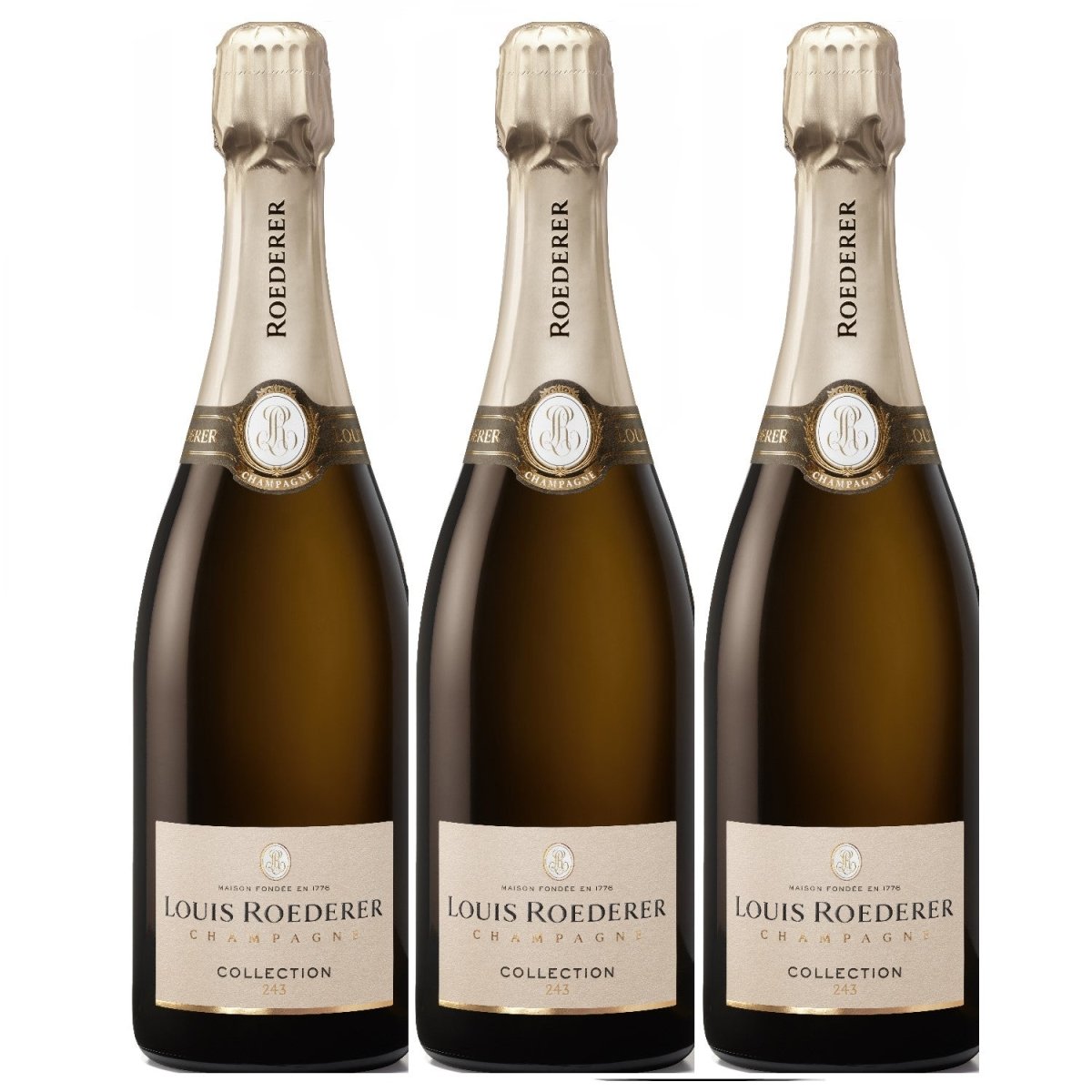 Louis Roederer Roederer Collection Champagne in GP Deluxe Champagner Brut Frankreich Inkl. FeinWert E-Book (3 x 0,75l) - Versanel -