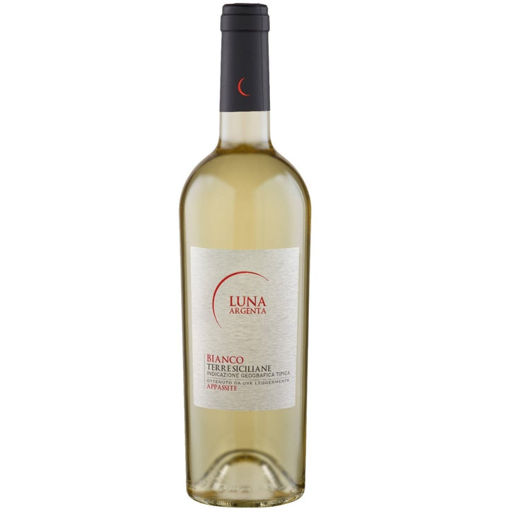 Luna Argenta Bianco Terre Siciliane IGT Weißwein Wein halbtrocken Italien (3 x 0.75l) - Versanel -