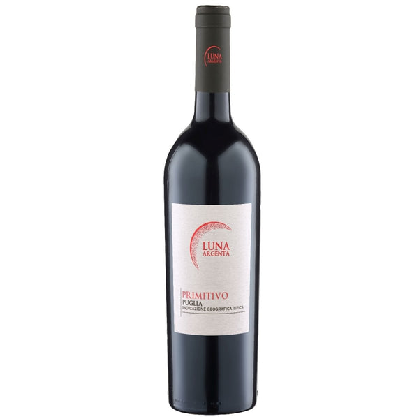 Versanel halbtrocken Primitivo (12 Wein Rotwein Italien IGT Puglia – Argenta Luna