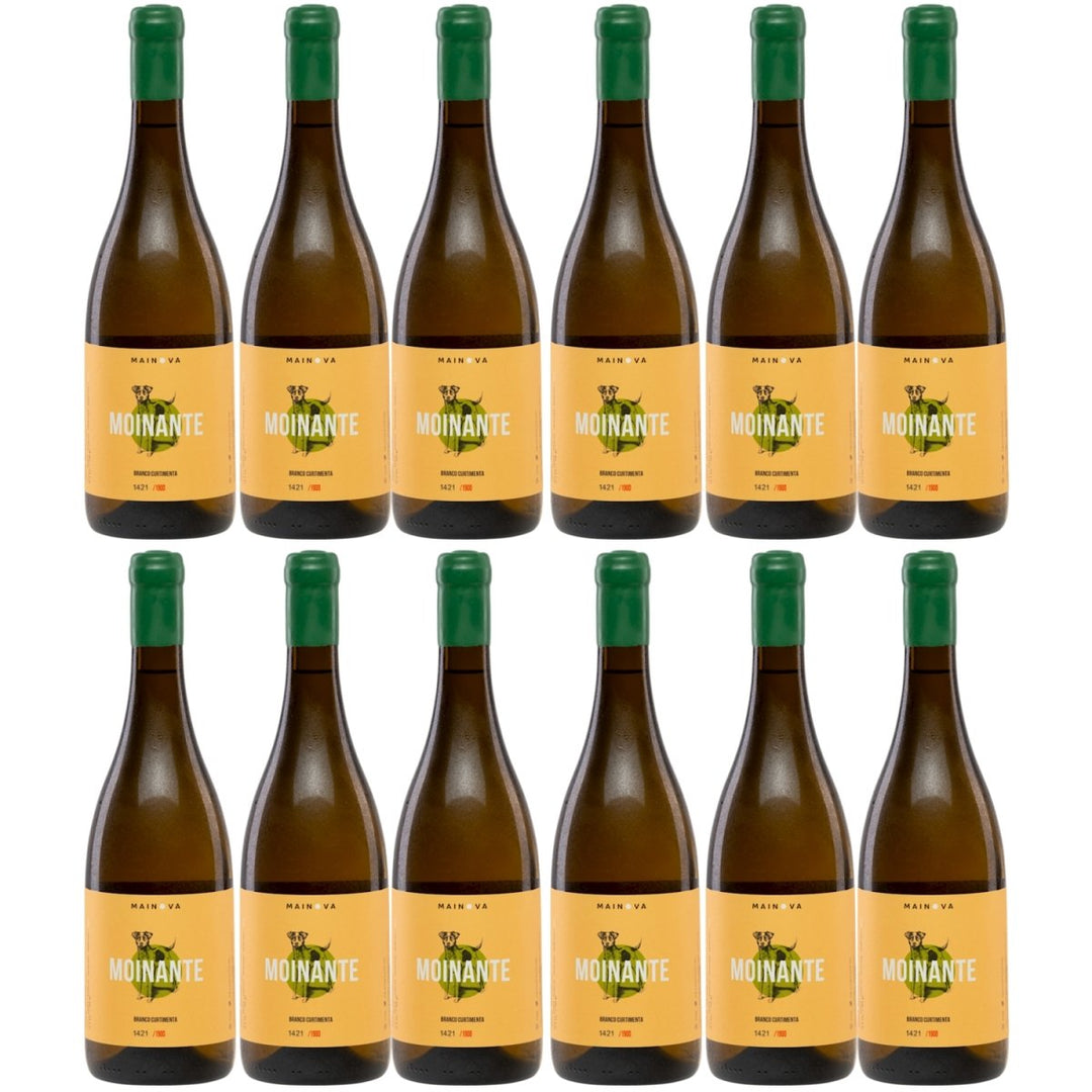 Mainova Moinante Branco Curtimenta Weißwein Wein trocken vegan Portugal (12 Flaschen) - Versanel -