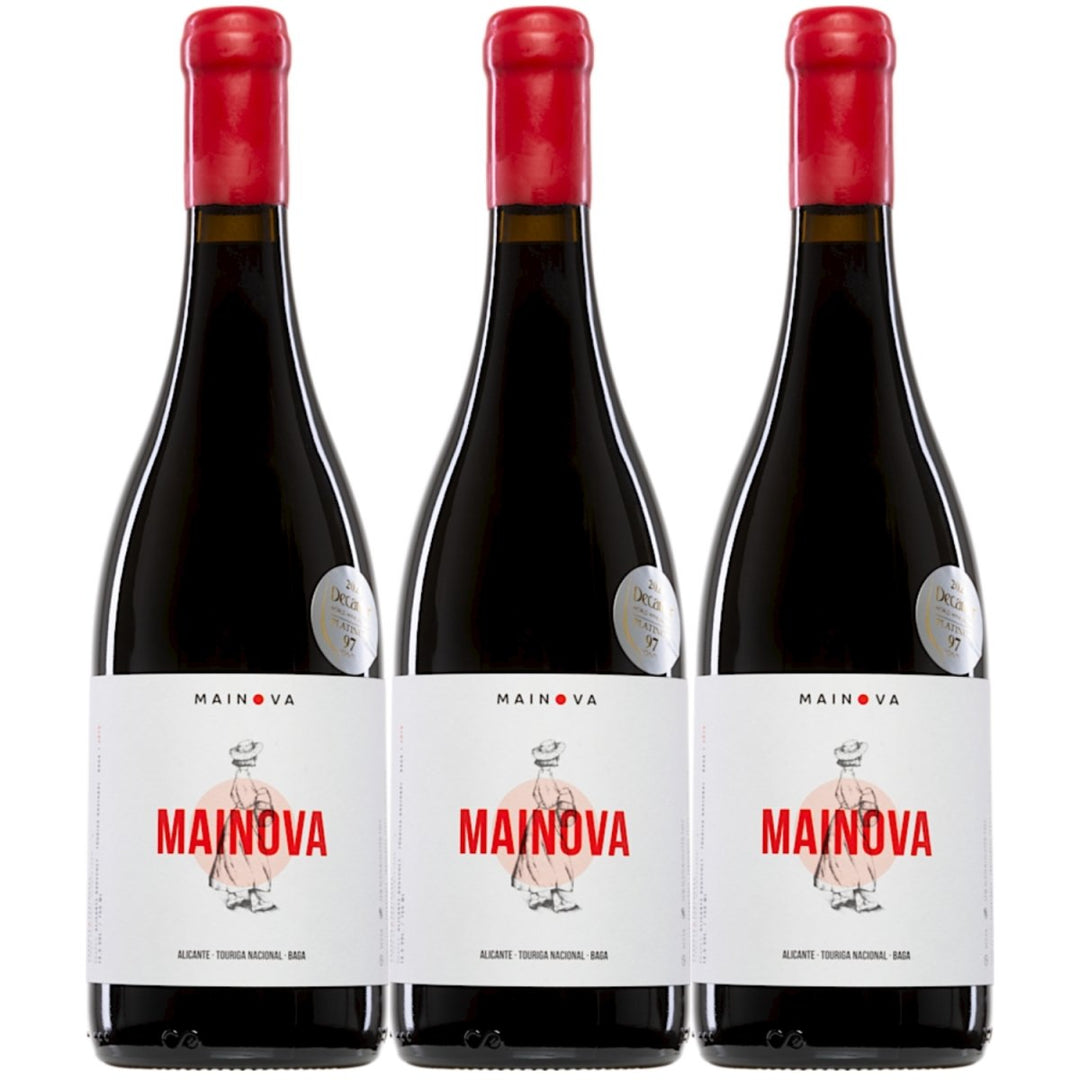 Mainova Tinto Rotwein Wein trocken vegan Portugal (3 Flaschen) - Versanel -