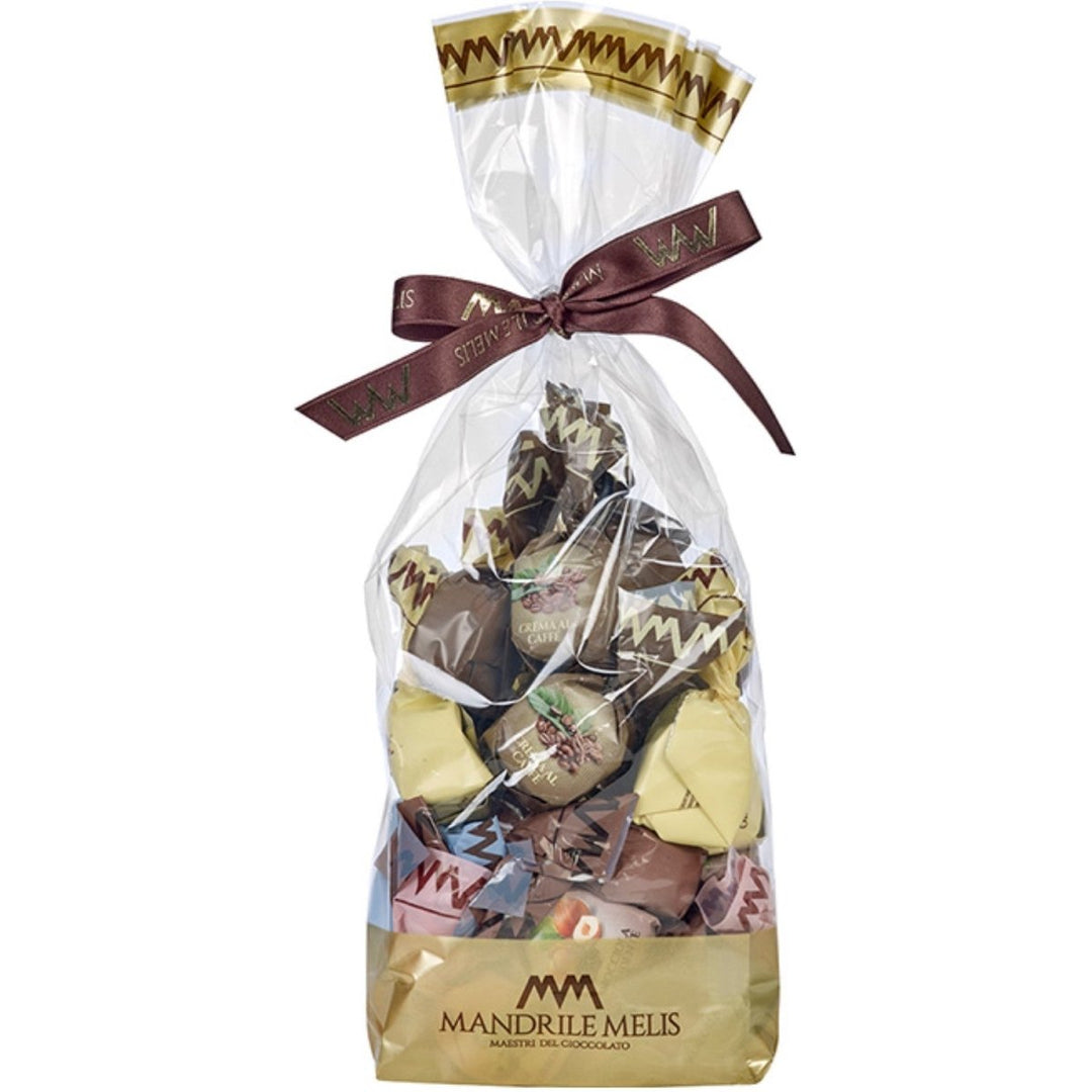 Mandrile Melis Cioccolatini Praline senza liquore - Schokoladenpralinen ohne Alkohol aus Italien (1 x 500g) - Versanel -