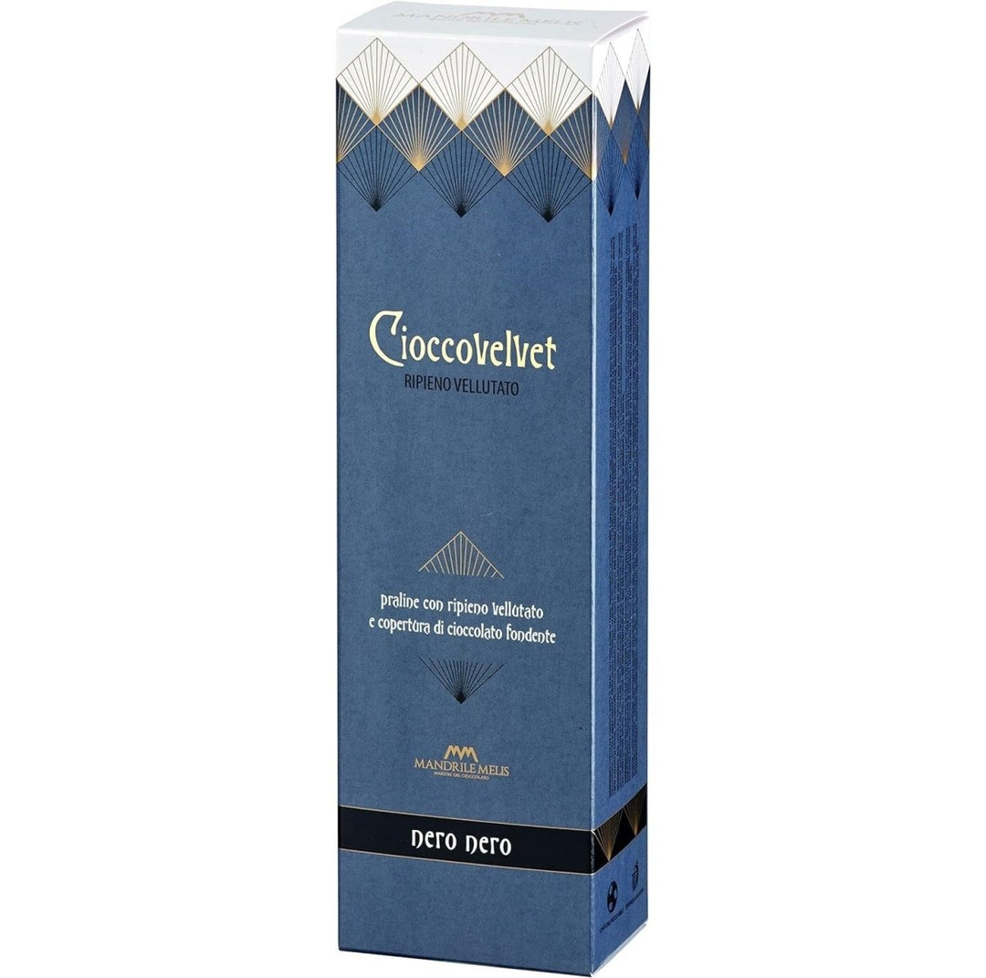 Mandrile Melis Cioccovevet Nero Nero 180g I Schokoladenpralinen gefüllt mit Zartbitterschokolade (2 x 180g) - Versanel -